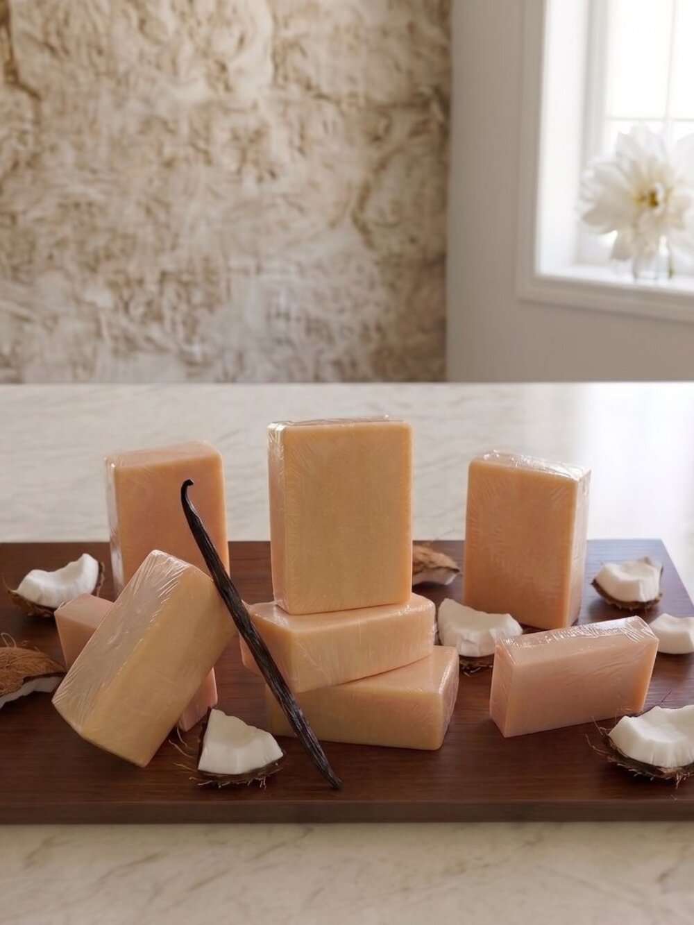 Toasted Vanilla Heritage Block Hand Poured Goat Milk Soap Bar